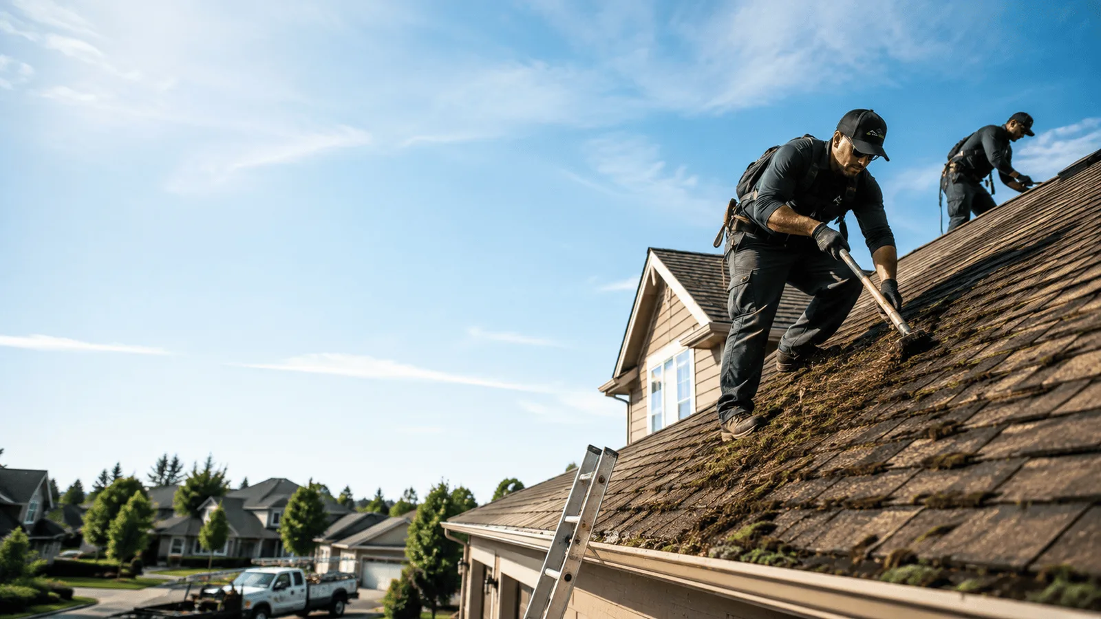 Roof Moss Removal in Lindale, GA near me